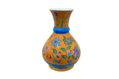 İsmail Yiğit - Çiçek Desenli Tombul Vazo
